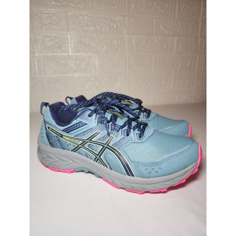 ASICS Gel-Venture 9 Women's Blue Trail Running Athletic Size 9.5